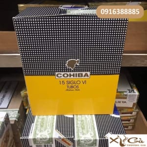 Xì Gà Cuba Cohiba Siglo 6 hộp giấy 15 điếu tubos