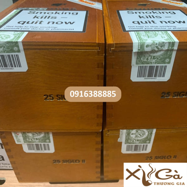 Xì gà Cohiba Siglo II – Hộp 25 điếu