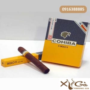 Xì gà Cohiba Siglo II – Hộp 5 điếu 