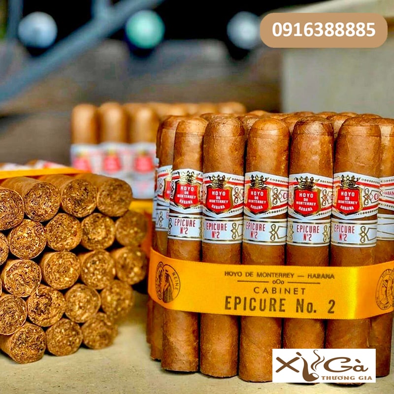 Xì gà Hoyo De Monterrey Epicure No.2 – Hộp 25 điếu nhập khẩu