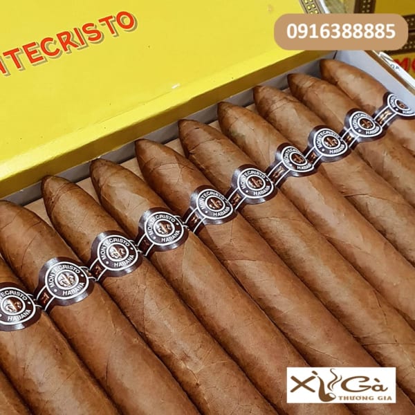 Xì gà Montecristo No.2 - 10 điếu Chính hãng