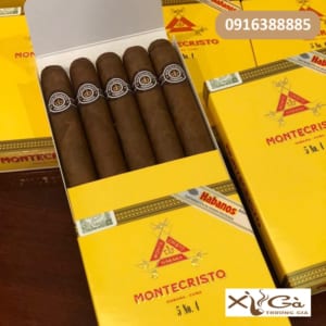 Xì gà Montecristo No.5 hộp 5 điếu