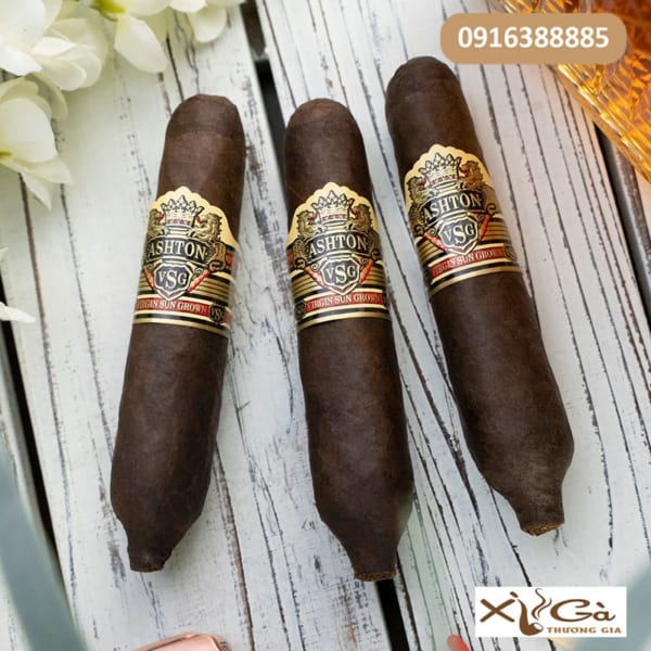 Xì gà Ashton VSG Enchantment - Hộp 22 Điếu nhập khẩu chính hãng