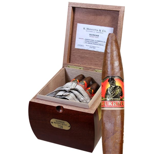 Cigar Gurkha Master Select OVB Perfecto No.1 hộp 25 điếu chínhhHãng