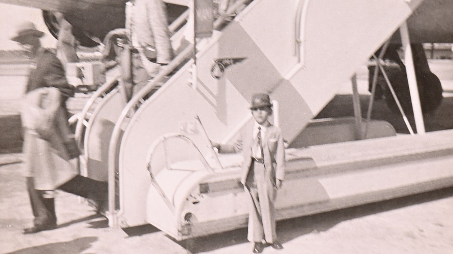 Ernesto Perez-Carrillo, bảy tuổi, khi đến Miami từ San Cristobal, Cuba, năm 1959