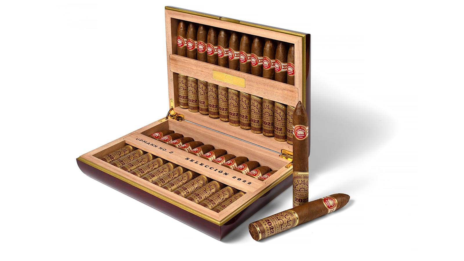 Hop Xi Ga H. Upmann No. 2 Selección 2022 gom 22 Dieu