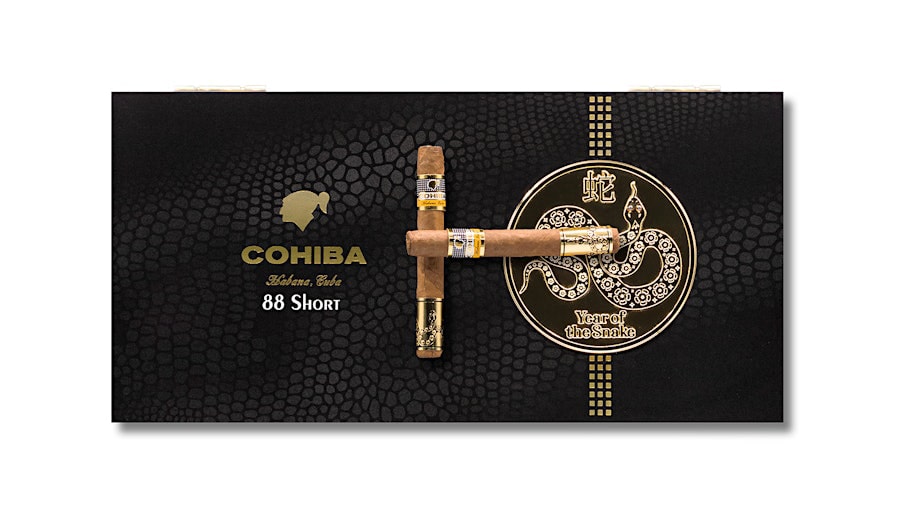 Cohiba short 88 ban dac biet voi vong cuon dat vang 24K