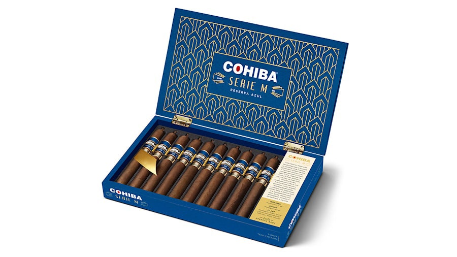 Box Cohiba Serie M Reserva Azul