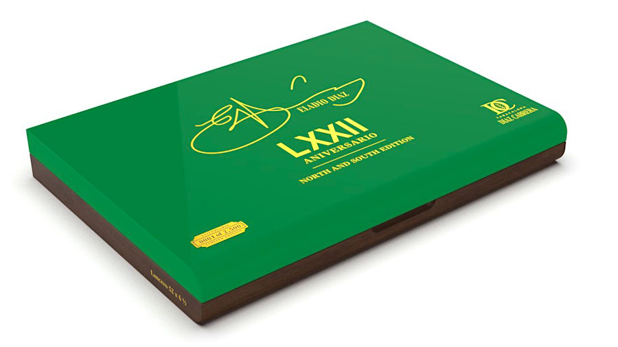 Box Xì Gà Eladio Diaz 72 Aniversario North and South Edition