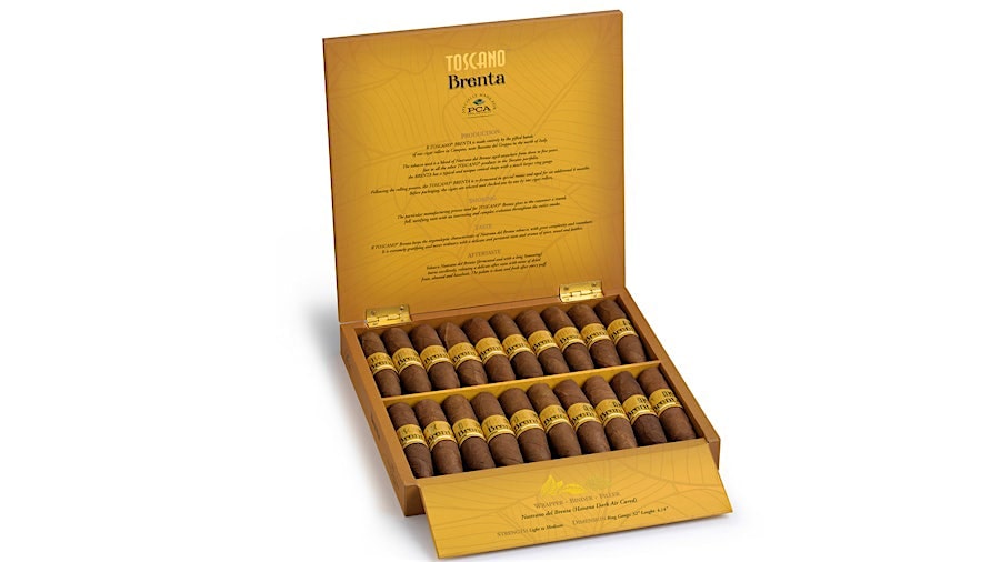 Box Xì Gà Toscano’s Air-Cured Brenta
