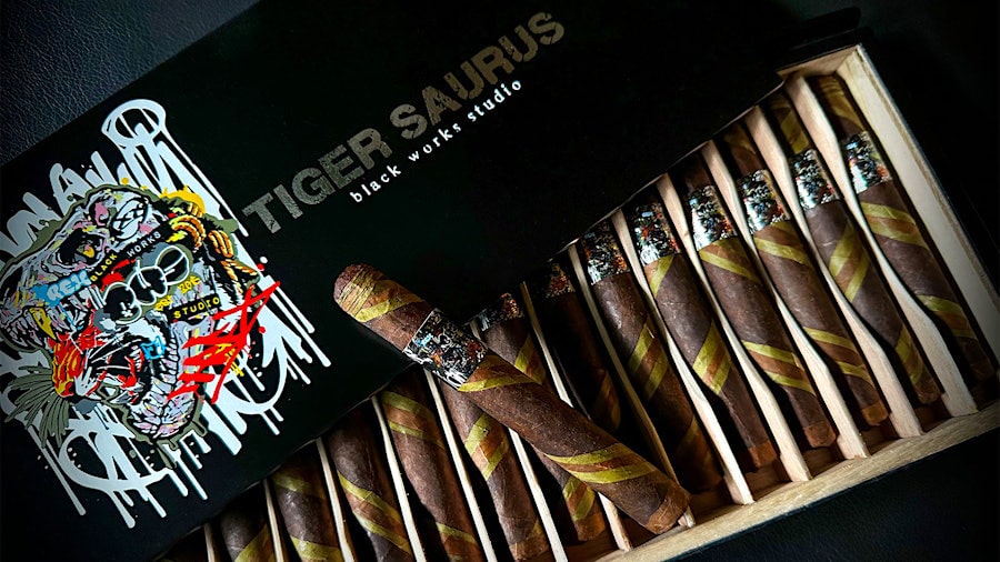 Xì Gà Black Label Tigersaurus