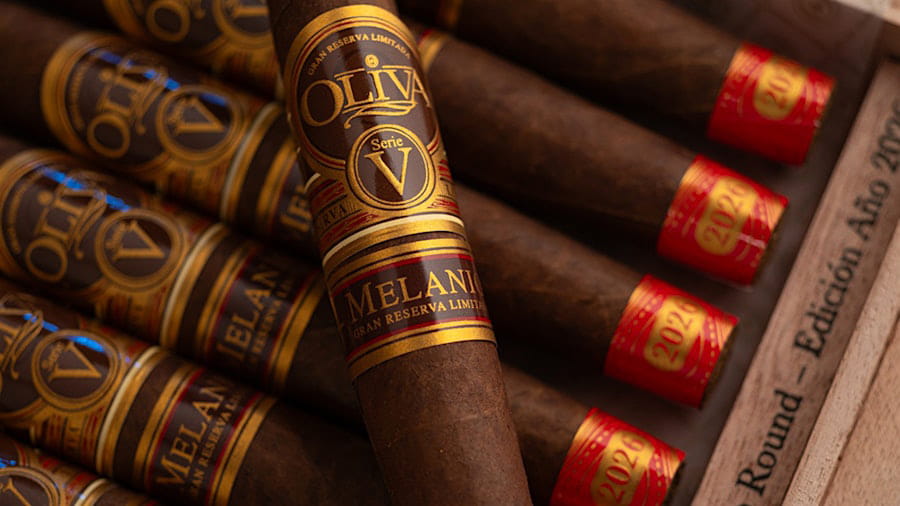 Điếu Oliva Serie V Melanio Edición Año 2026 Perfecto Round