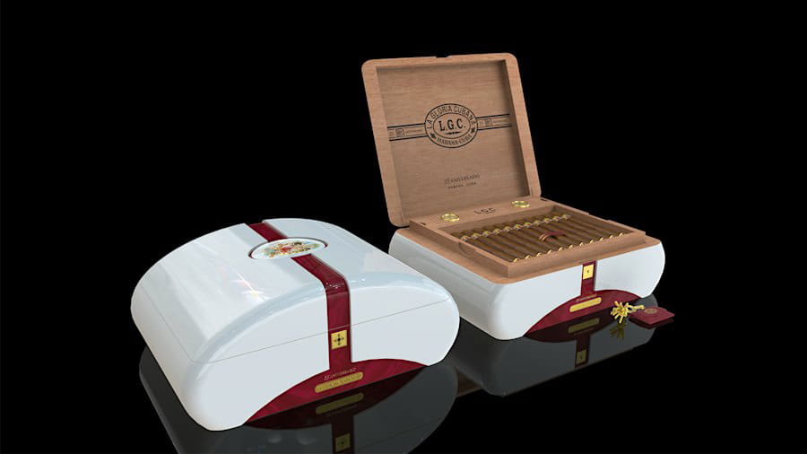 Mở Hộp Giữ Ẩm Xì Gà La Gloria Cubana 35 Aniversario