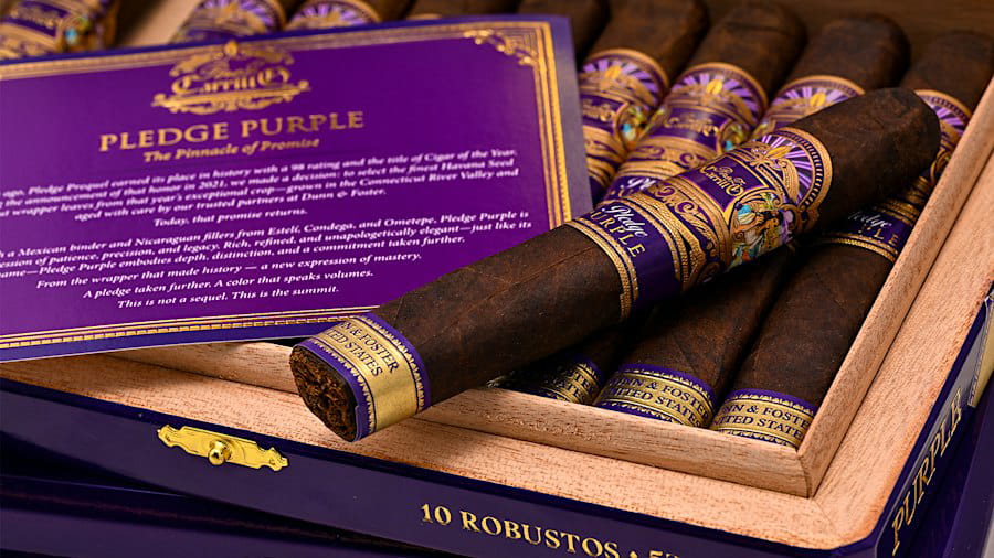 Điếu Xì Gà Pledge Purple Robusto
