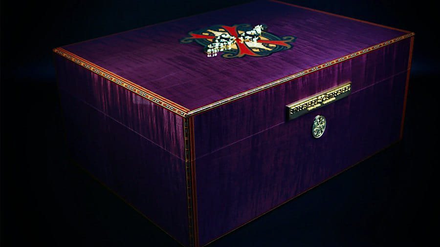 Hộp giữ ẩm OpusX Serie “Heaven and Earth” Big Purple Dream
